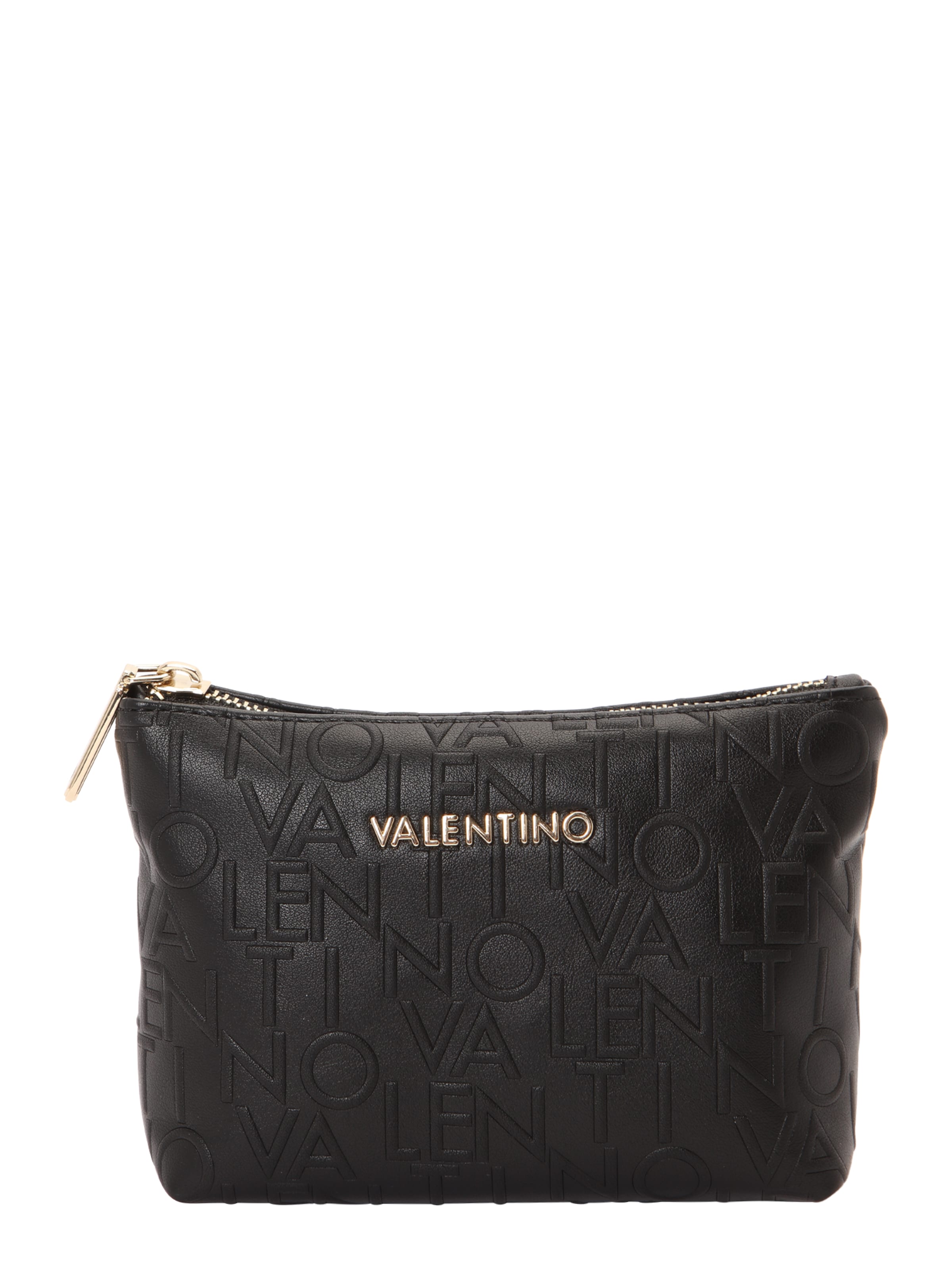 Beauty case 'BEAUTIES' di Valentino Bags in nero: frontale