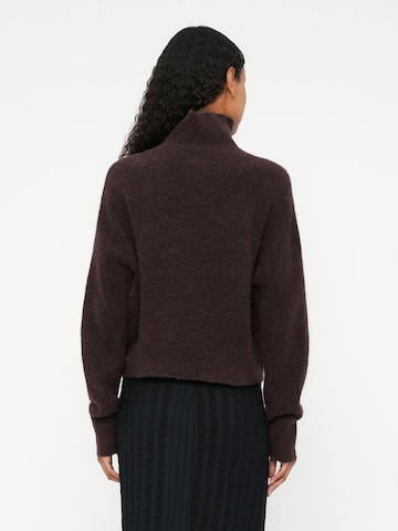 Samsøe Samsøe - Pullover 'NOLA' em castanho