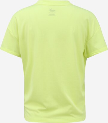 T-shirt fonctionnel 'WINTER PEARL' PUMA en jaune