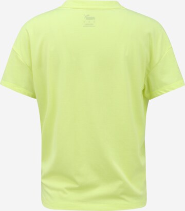 PUMA Performance Shirt 'WINTER PEARL' in Yellow