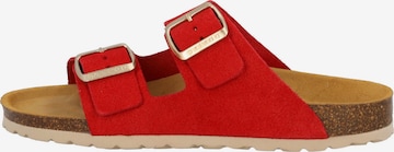 Mule 'Palado Korfu Suede Premium Leather' Palado en rouge