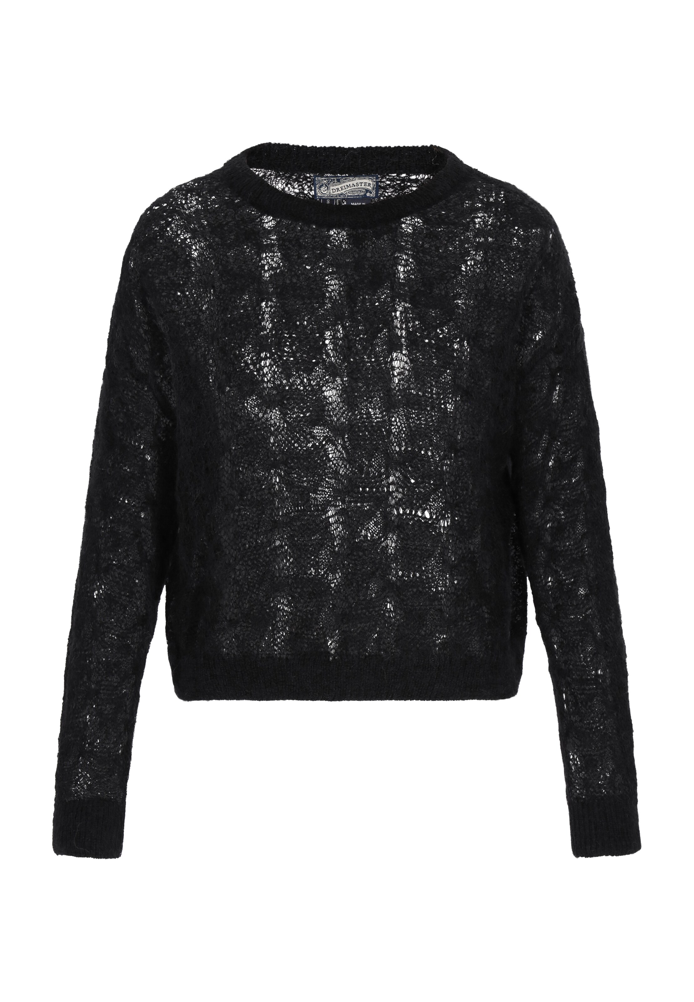 DreiMaster Vintage - Pullover 'Vintage' em preto: frente