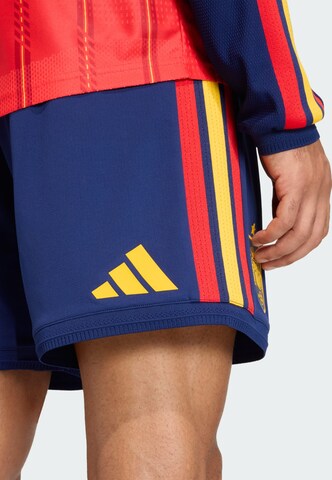 ADIDAS PERFORMANCE Regular Sportbroek 'Spanien 26 Authentic' in Blauw