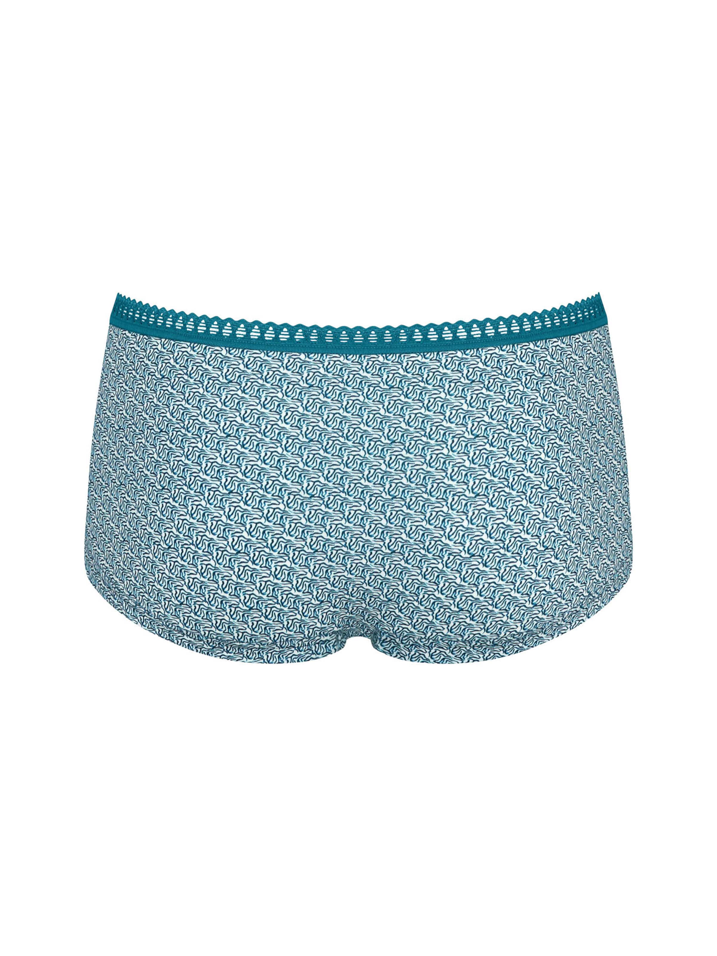 SLOGGI Panty ' Blue GO Crush ' in Grey