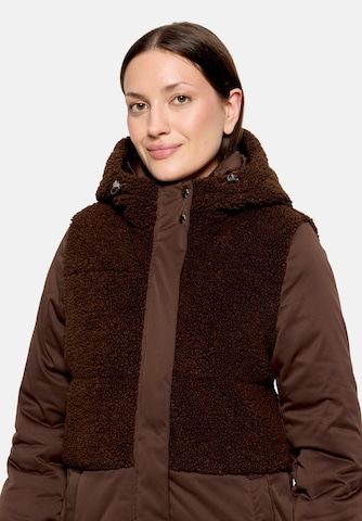 Cartoon Winterjas in Bruin