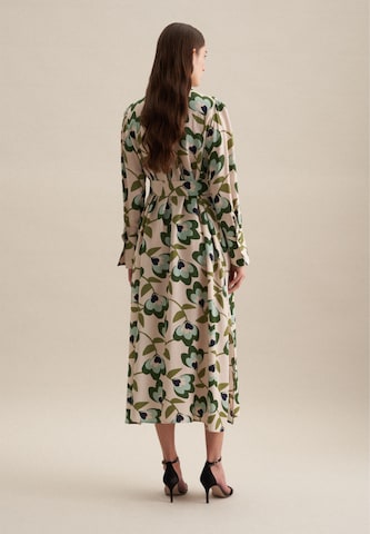 SEIDENSTICKER Blousejurk 'Schwarze Rose' in Groen