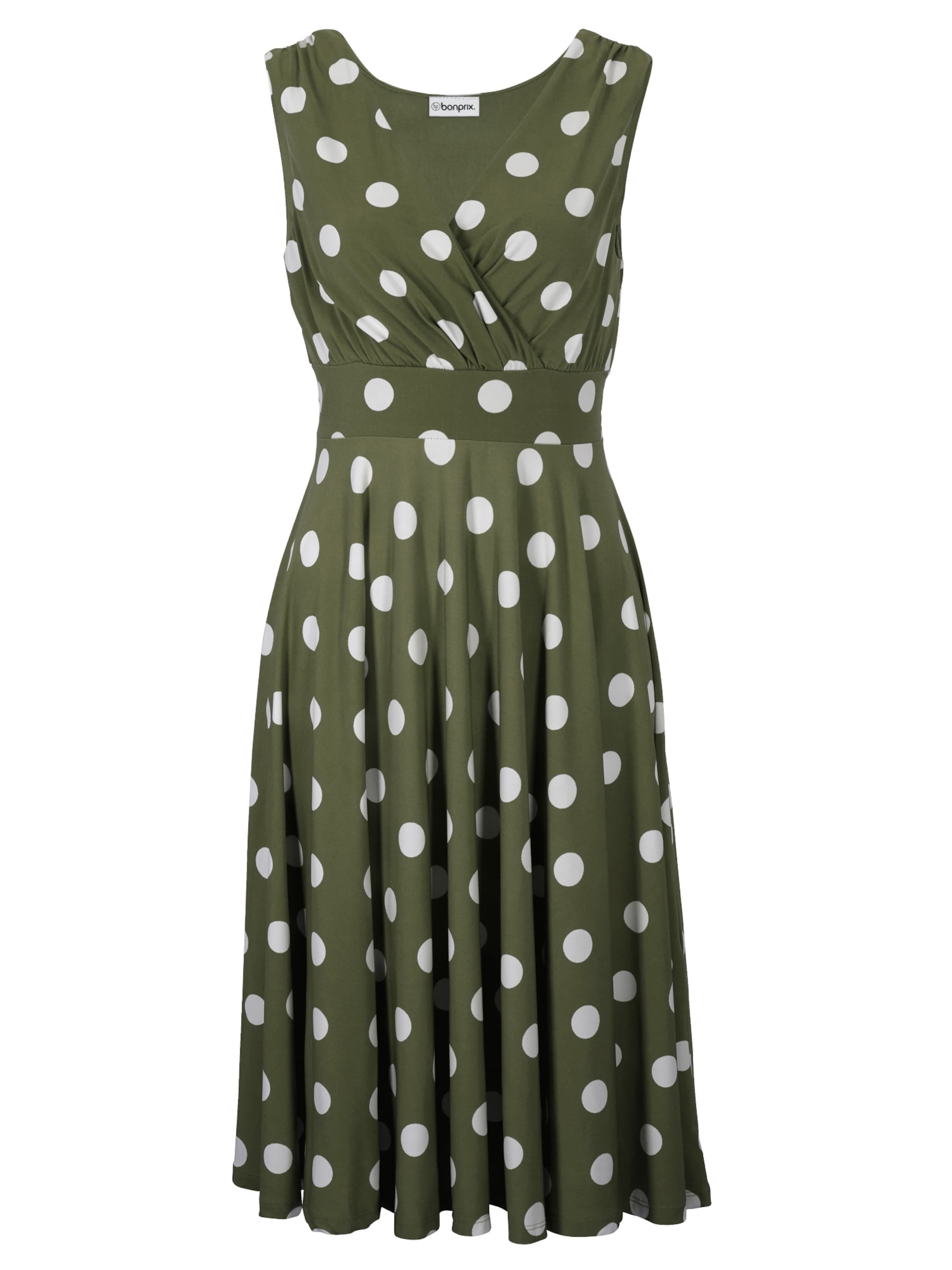 bonprix Kleid in Grün: Vorderseite