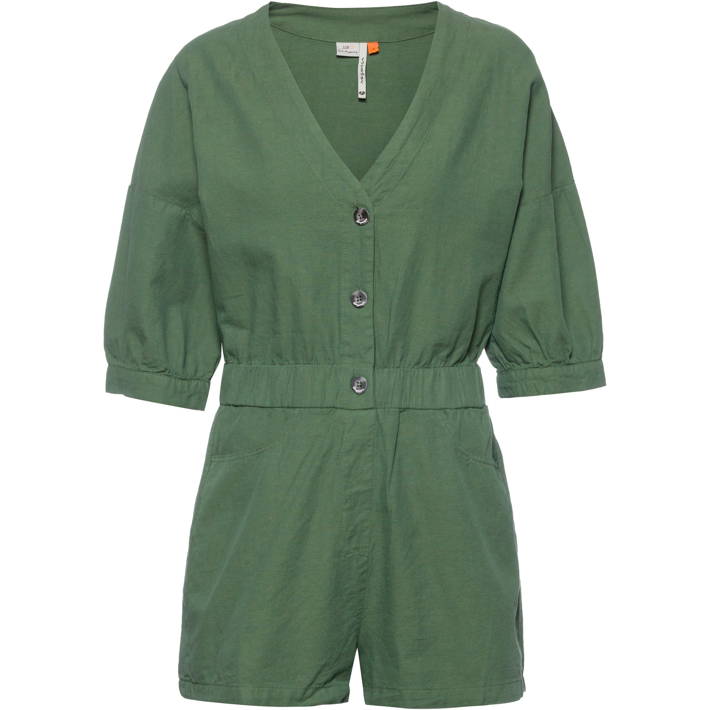 Ragwear Jumpsuit 'Ipsie' in Green: front