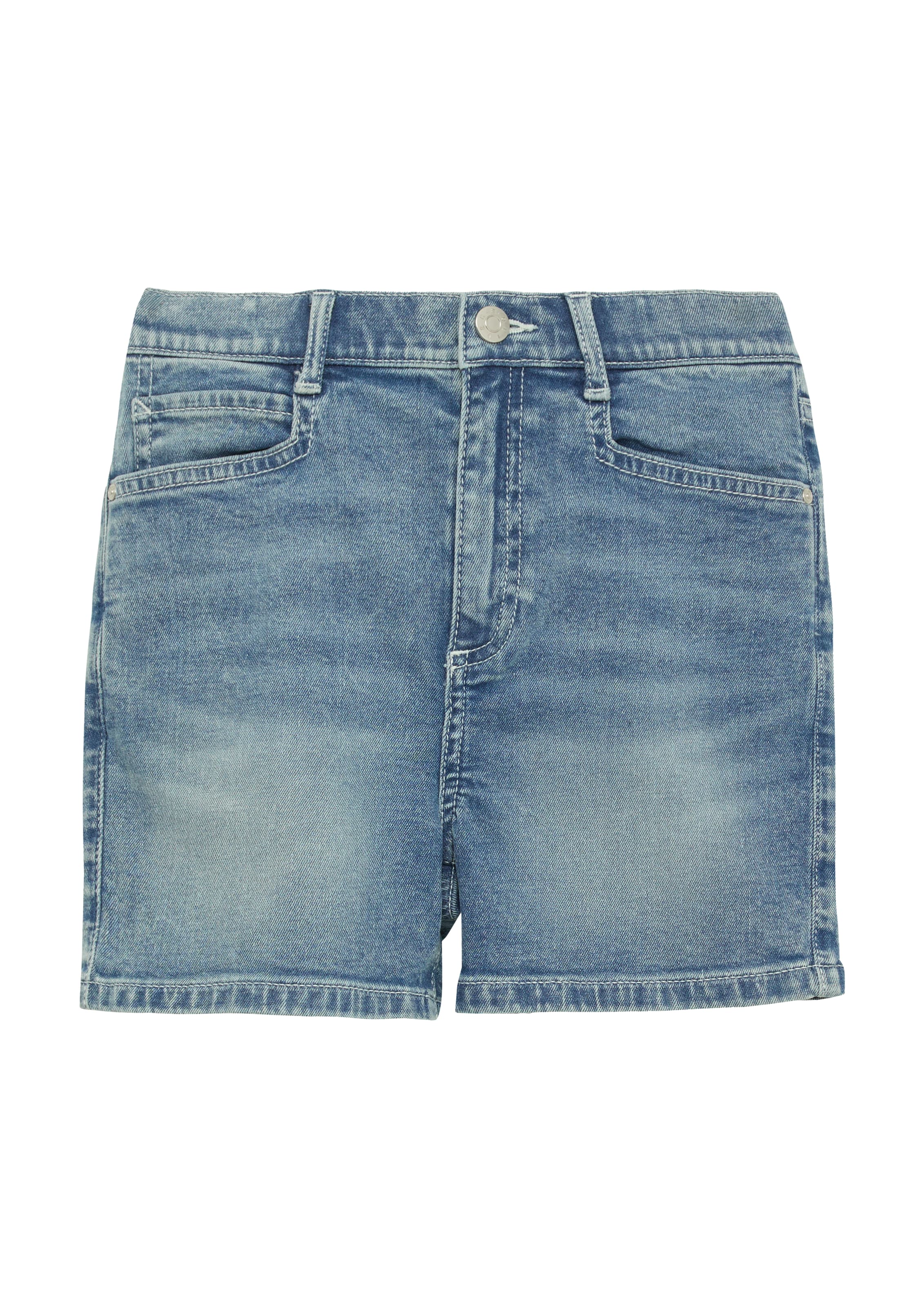 s.Oliver Skinny Jeans 'Suri' in Blauw: voorkant