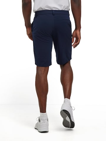 FALKE Regular Workout Pants in Blue