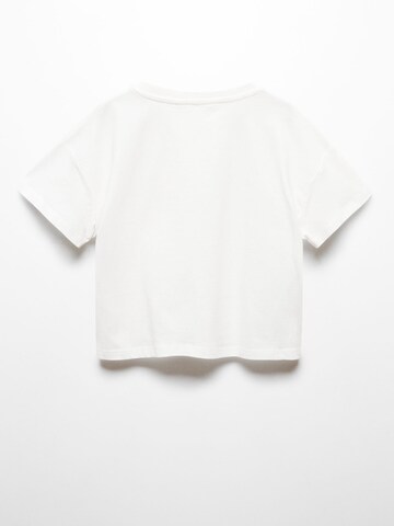 MANGO KIDS Shirt 'DAY' in White