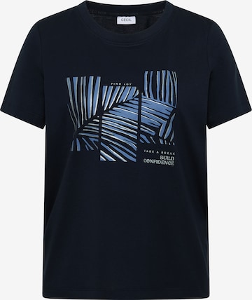 CECIL Shirt in Blue: front