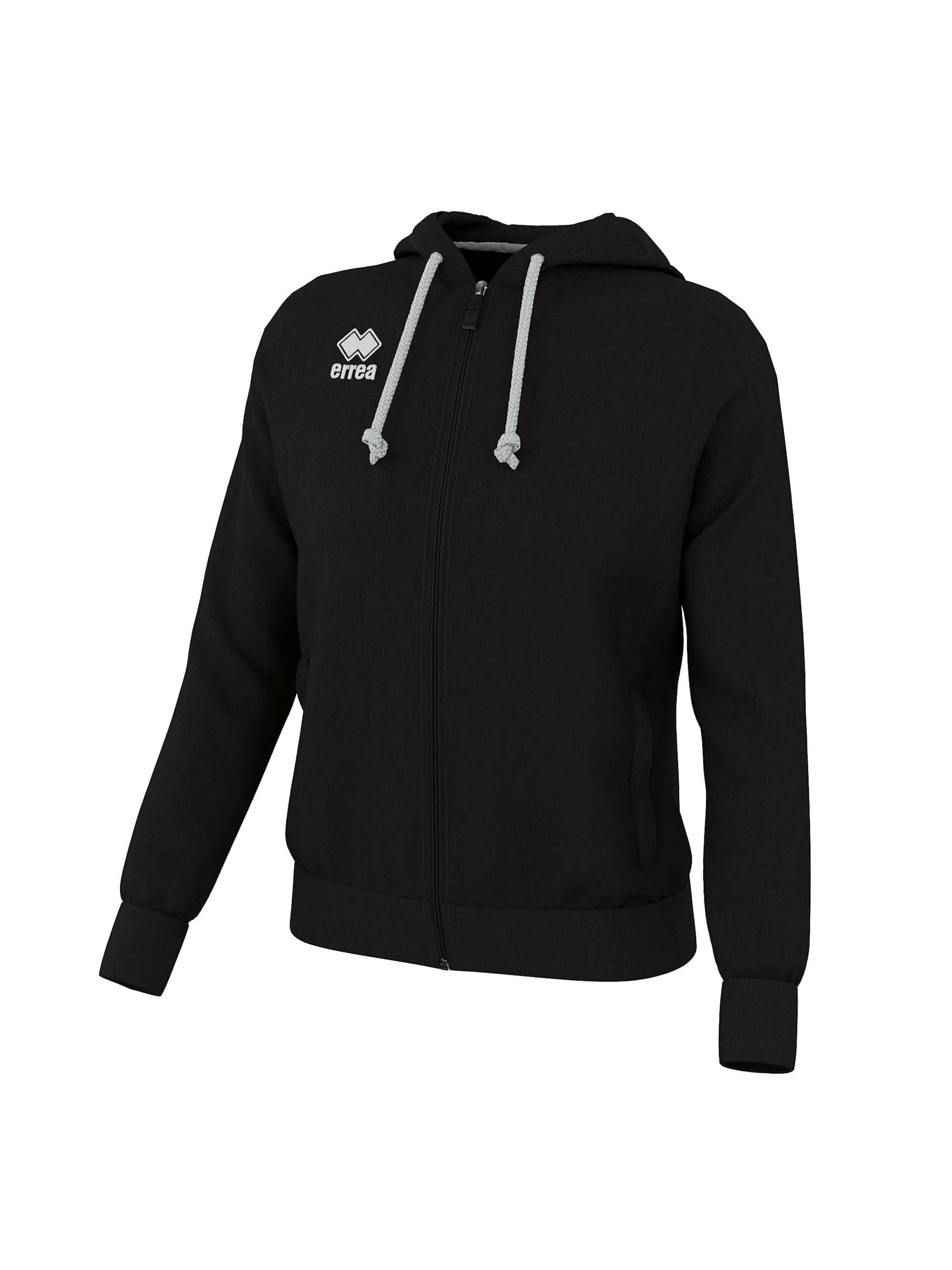 Veste de survêtement Errea en noir : devant