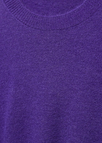 MANGO Sweater 'Camander' in Purple