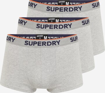 Superdry - Boxers em cinzento: frente