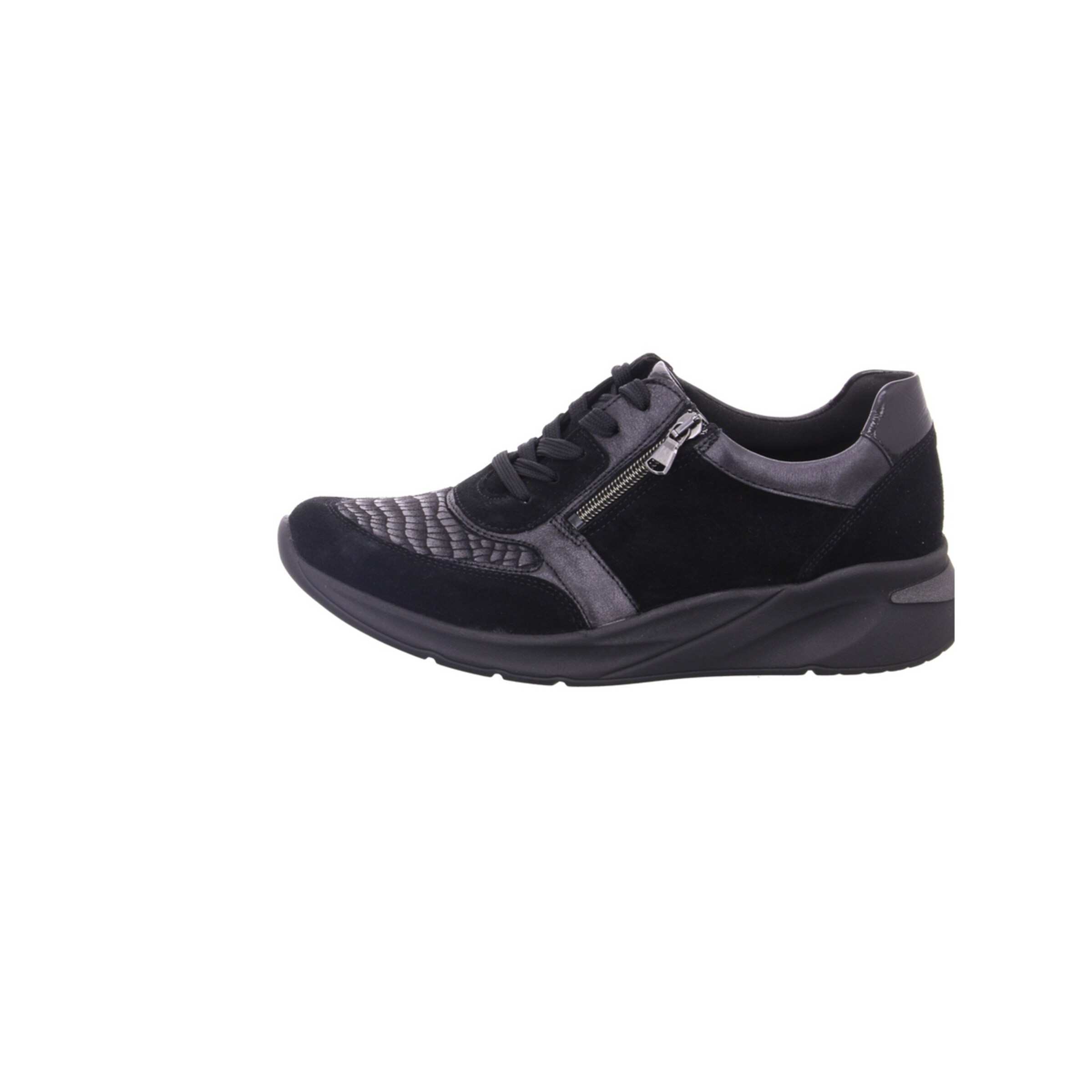 WALDLÄUFER Platform trainers in Black