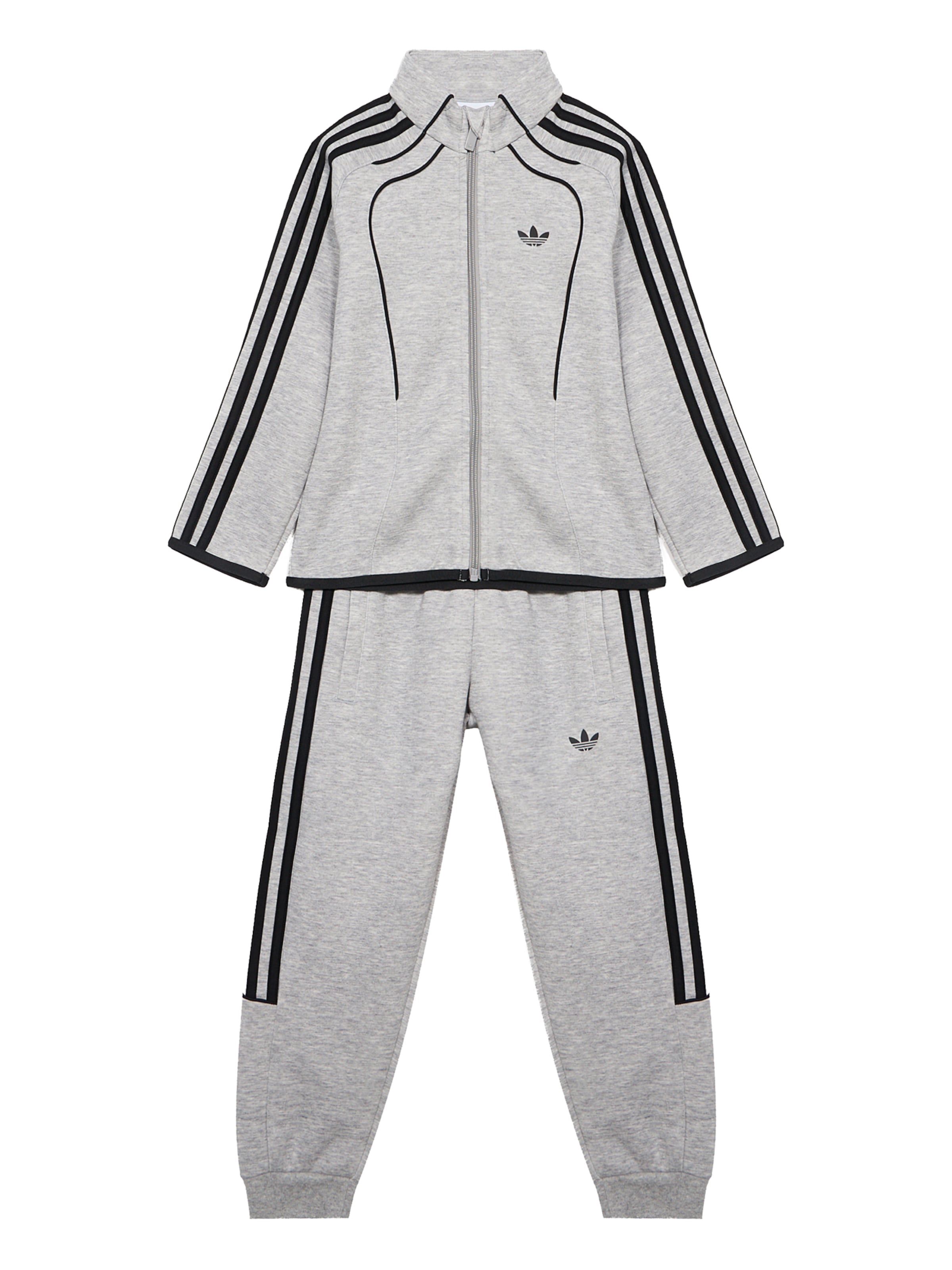 Tuta da jogging 'TS' di ADIDAS ORIGINALS in grigio: frontale