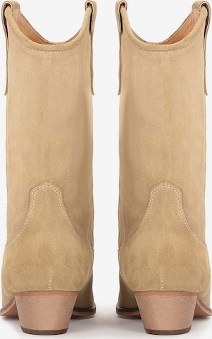 Kazar Cowboy Boots in Beige