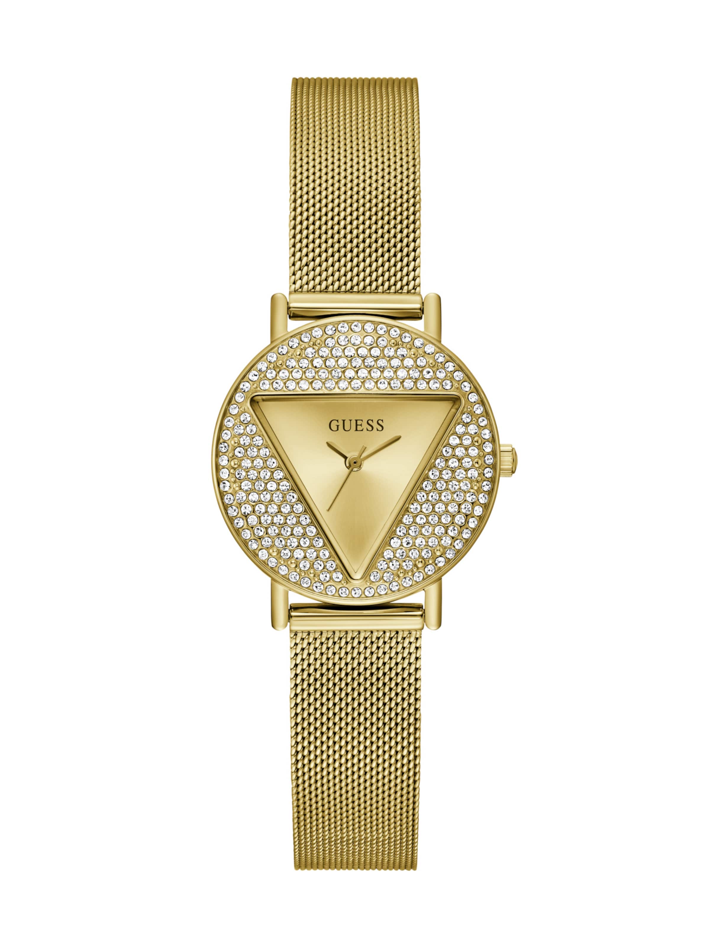 GUESS Uhr in Gold: Vorderseite