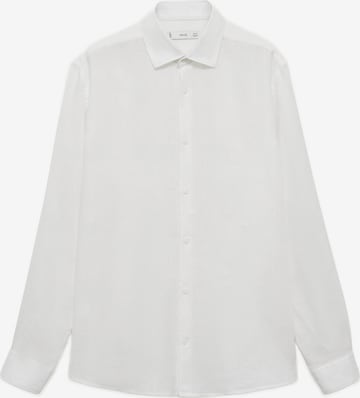 Regular fit Camicia 'Parrot' di MANGO MAN in bianco: frontale