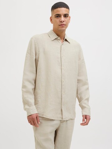 Regular fit Camicia 'JPRCCLawrence' di JACK & JONES in beige: frontale