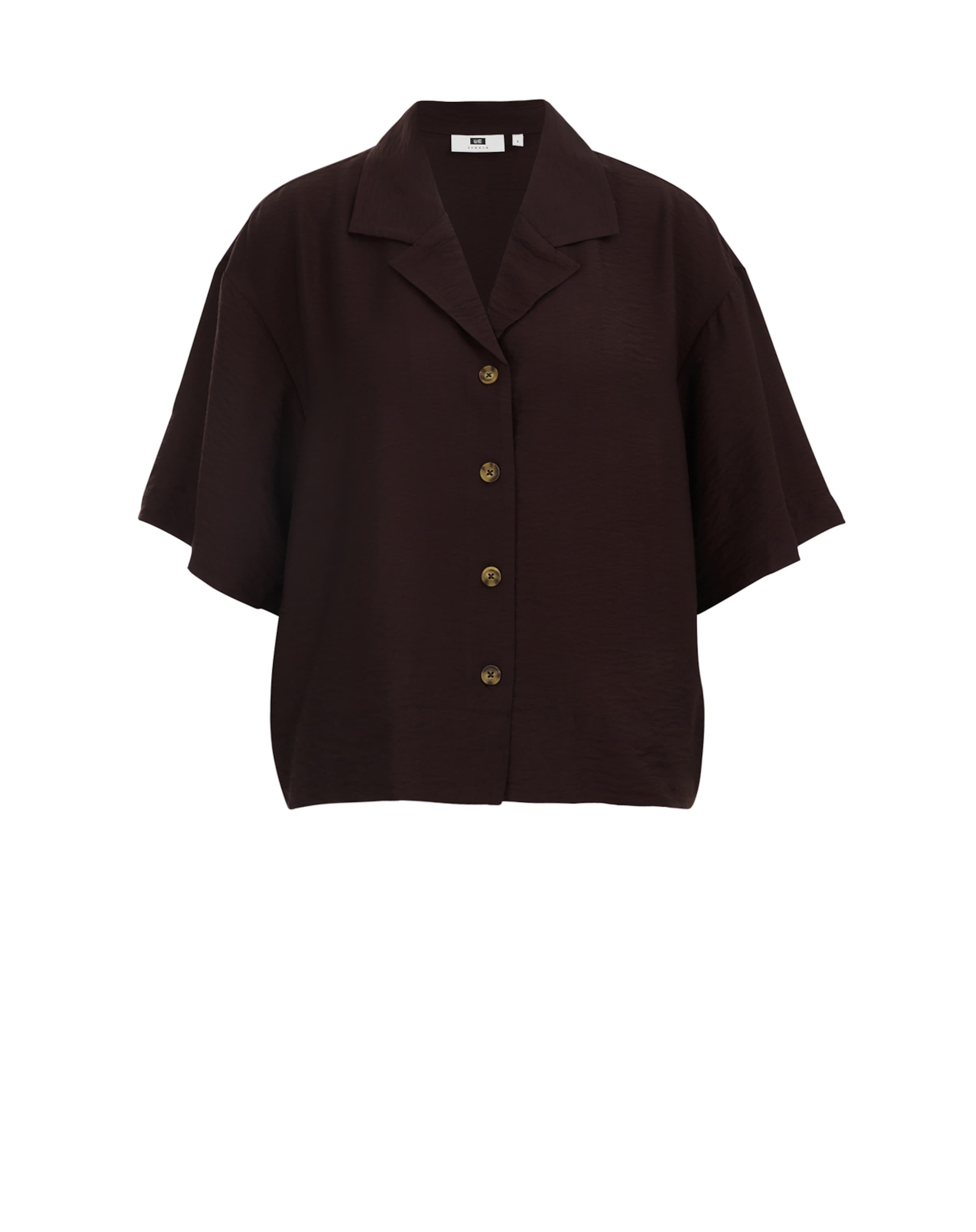 Chemisier WE Studio en marron : devant