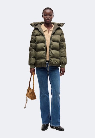 No. 1 Como - Chaqueta de invierno 'Carrara' en verde