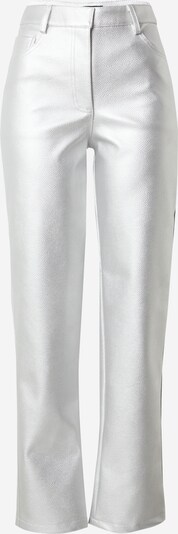 Nasty Gal Pantalon en argent, Vue avec produit