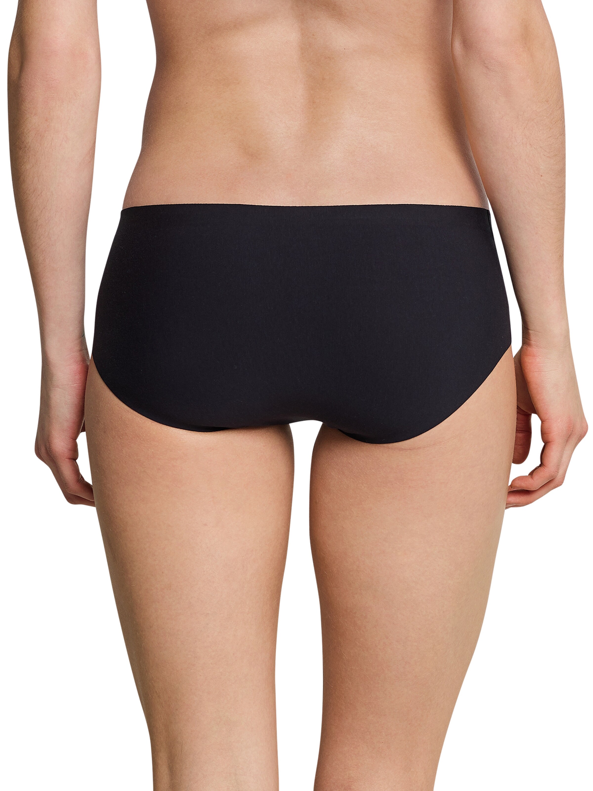 SCHIESSER - Panti 'Invisible Cotton' en negro