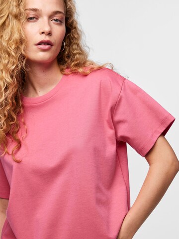 PIECES T-Shirt 'SKYLAR' in Pink