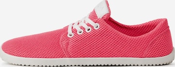 Ahinsa shoes Schnürschuh in Pink: Vorderseite