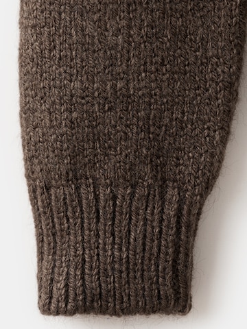 MANGO Pullover 'NOLITA' in Braun