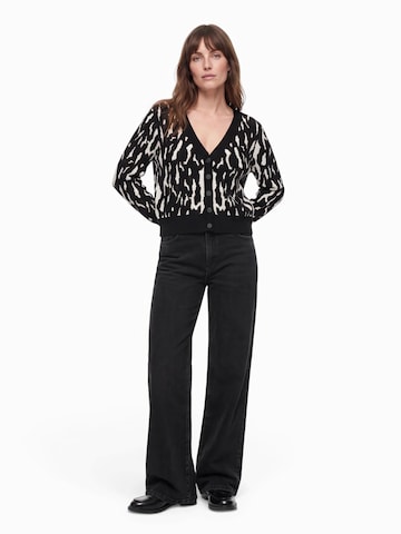 melns VERO MODA Adīta jaka 'VMNANCY'