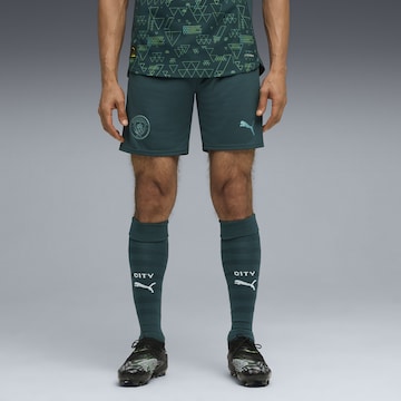 PUMA Regular Sportbroek 'Manchester City 25/26' in Groen: voorkant