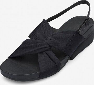 CAMPER Strap Sandals ' Minikaah ' in Black: front