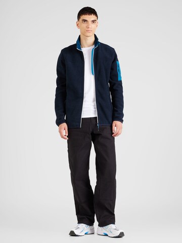 CMP Funktionele fleece-jas in Blauw