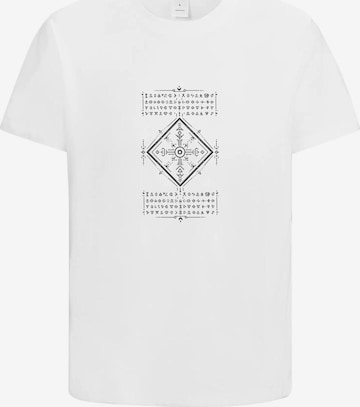 HUSKSWARE Shirt in Weiß: Vorderseite