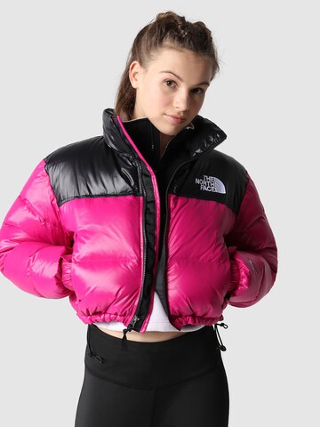 THE NORTH FACE Overgangsjakke 'Nuptse' i pink