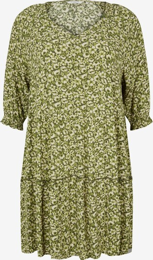 Tom Tailor Women + Kleit oliiv / heleroheline / valge, Tootevaade