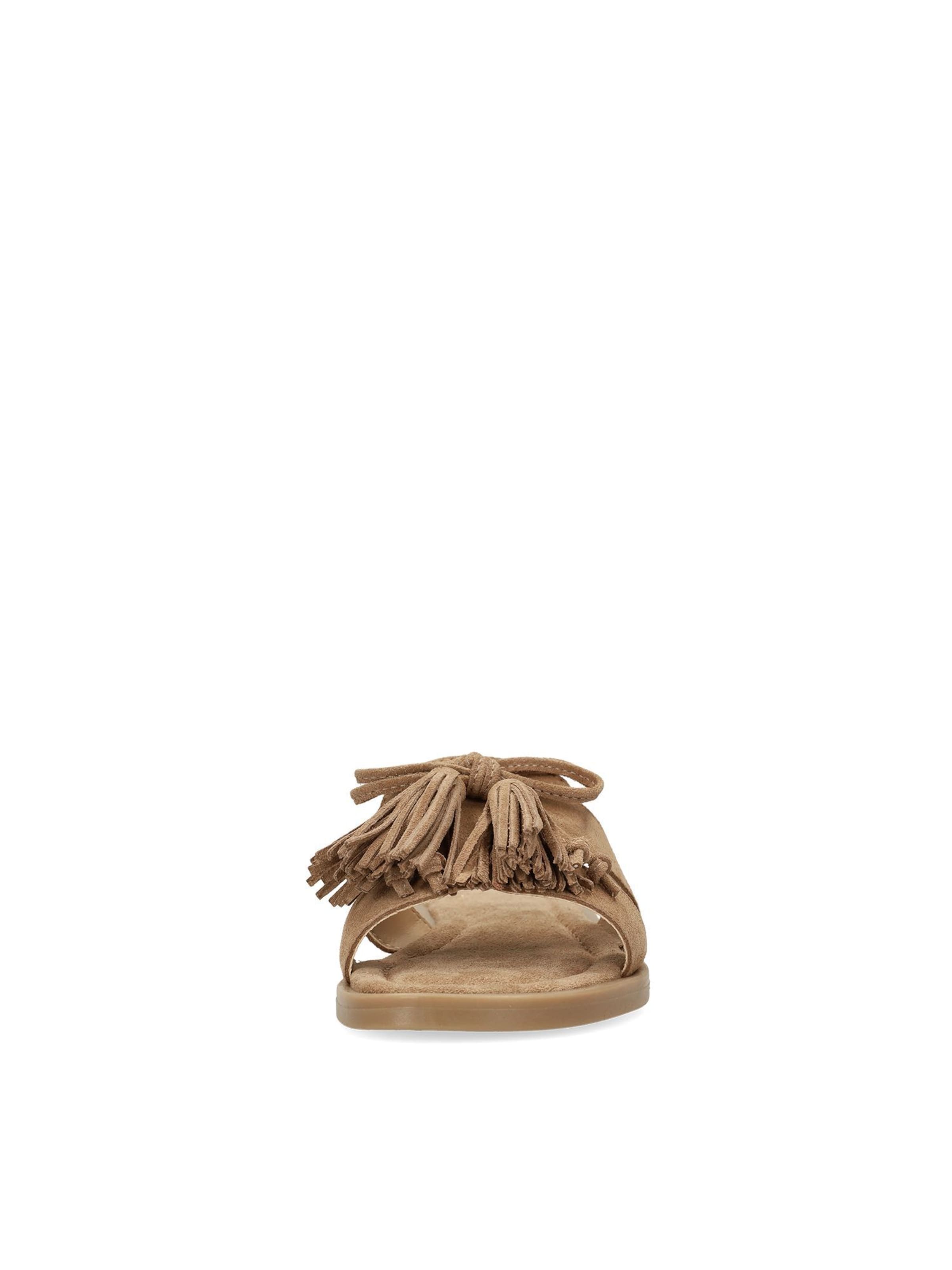 MANFIELD Muiltjes in Beige