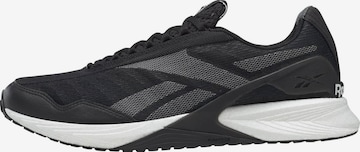 Chaussure de sport Reebok en noir : devant