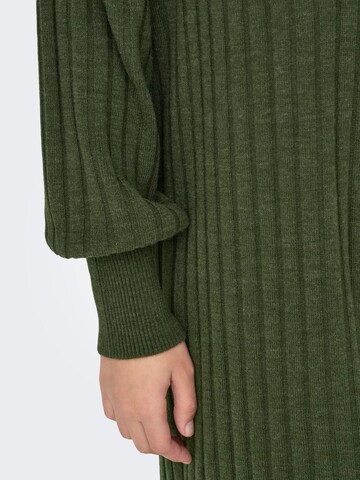 ONLY Knit dress 'NEW TESSA' in Green