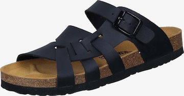 DR. BRINKMANN Pantolette 'Olivia' in Schwarz: Vorderseite