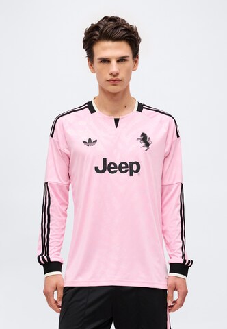 ADIDAS PERFORMANCE Функционална тениска 'JUVE' в розово: отпред