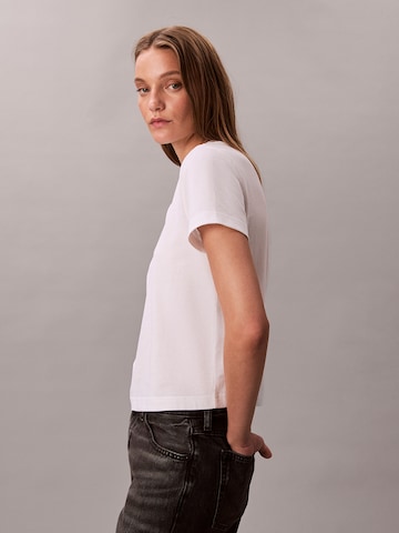 Calvin Klein Jeans Μπλουζάκι σε λευκό