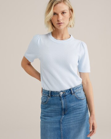 WE Fashion - Jersey en azul: frente