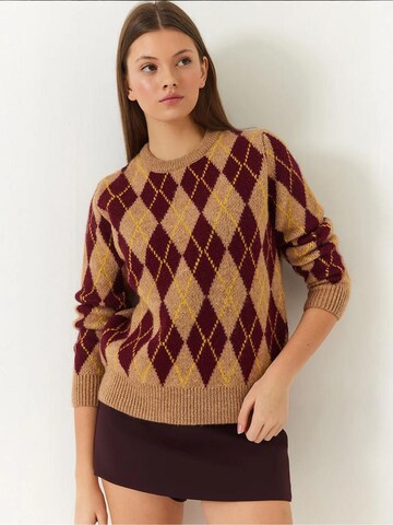 Pull-over Bianco Lucci en marron