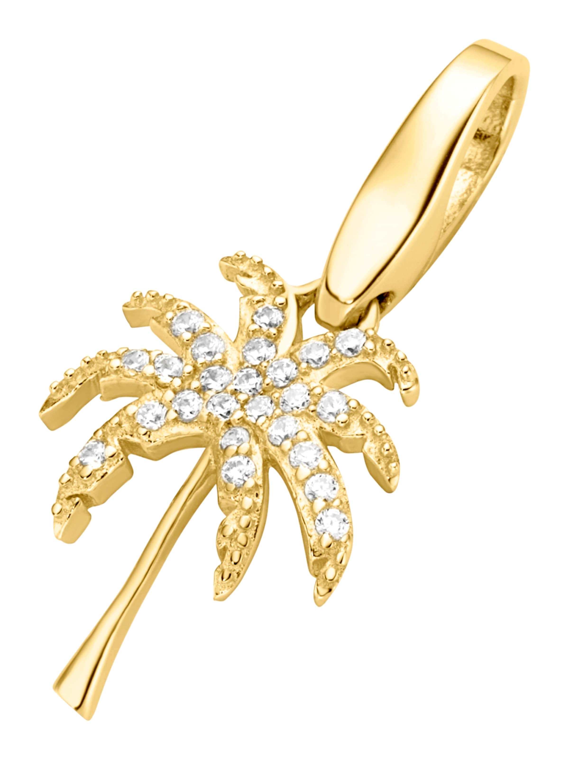 Ciondolo di Giorgio Martello Milano in oro: frontale