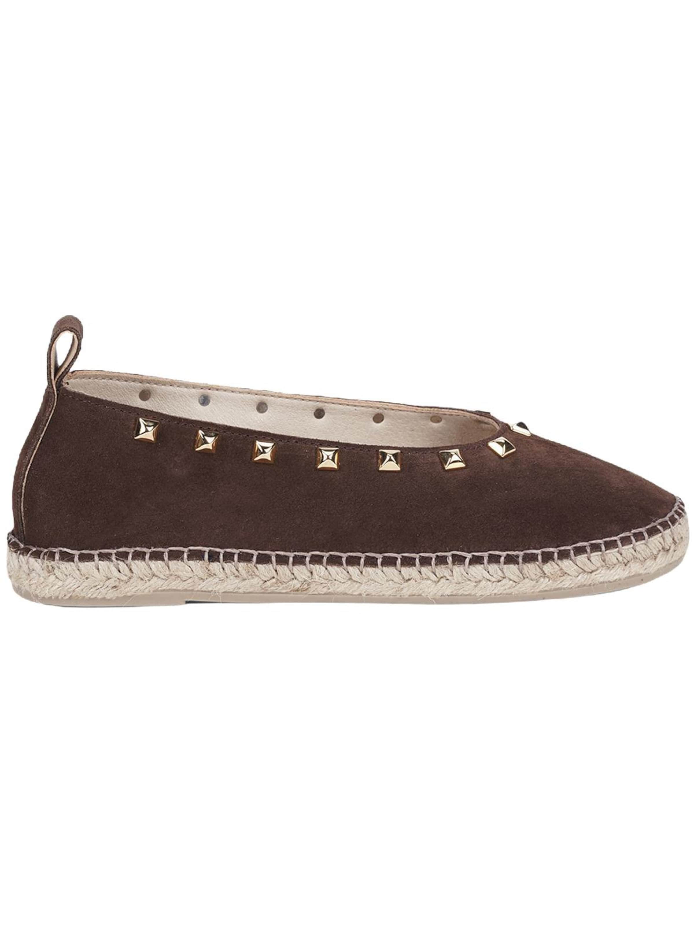 Desa Espadrilles‌‌‌‌‌ in Braun: Vorderseite