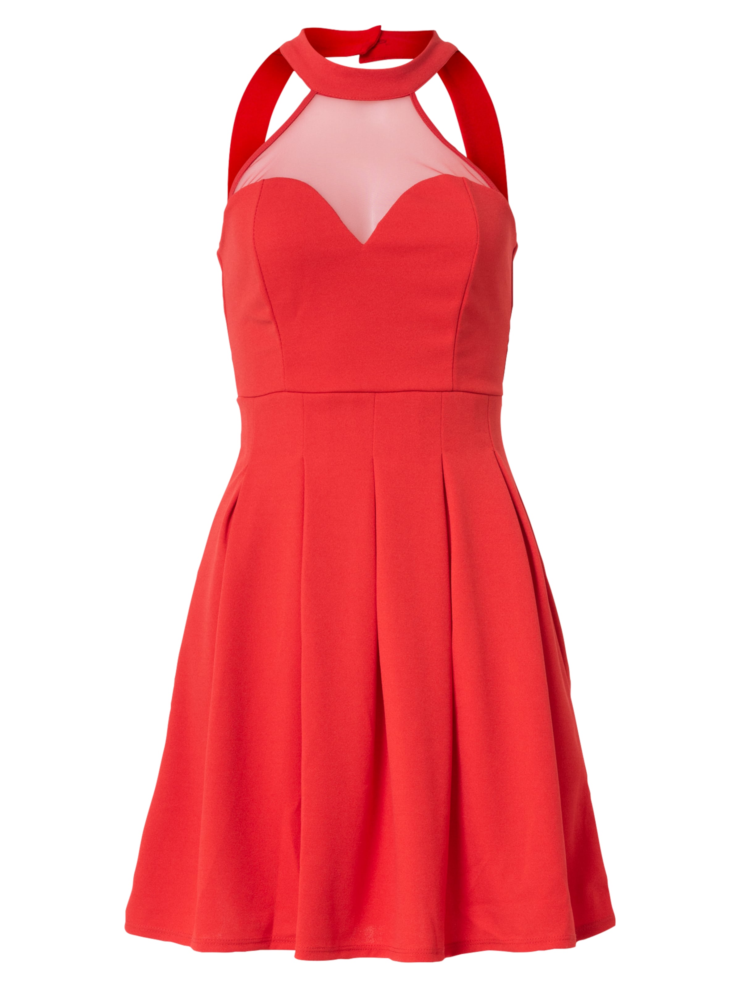 WAL G. Kleit 'BERNICE', värv punane: eest vaates